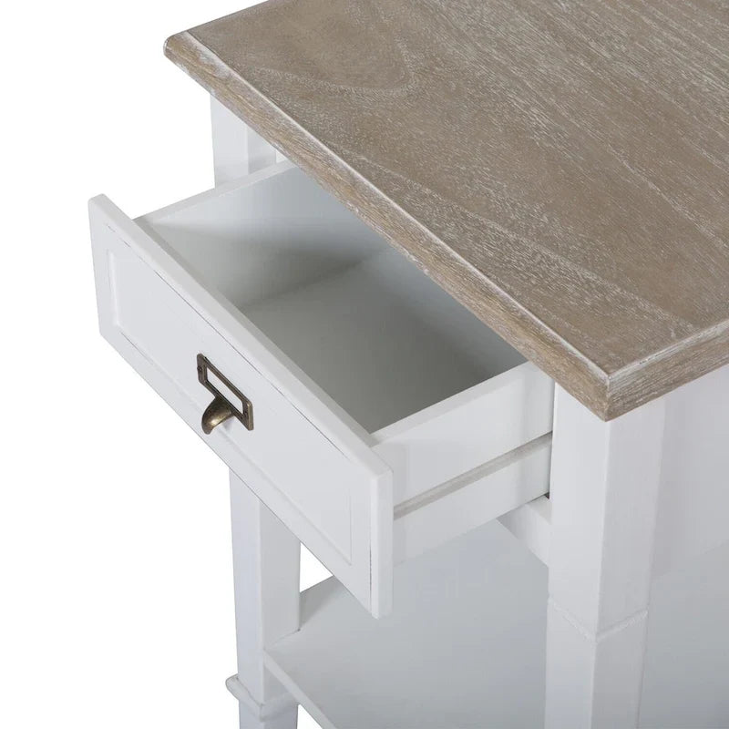 Porch & Den Gatto Accent Side Table with Drawers 16