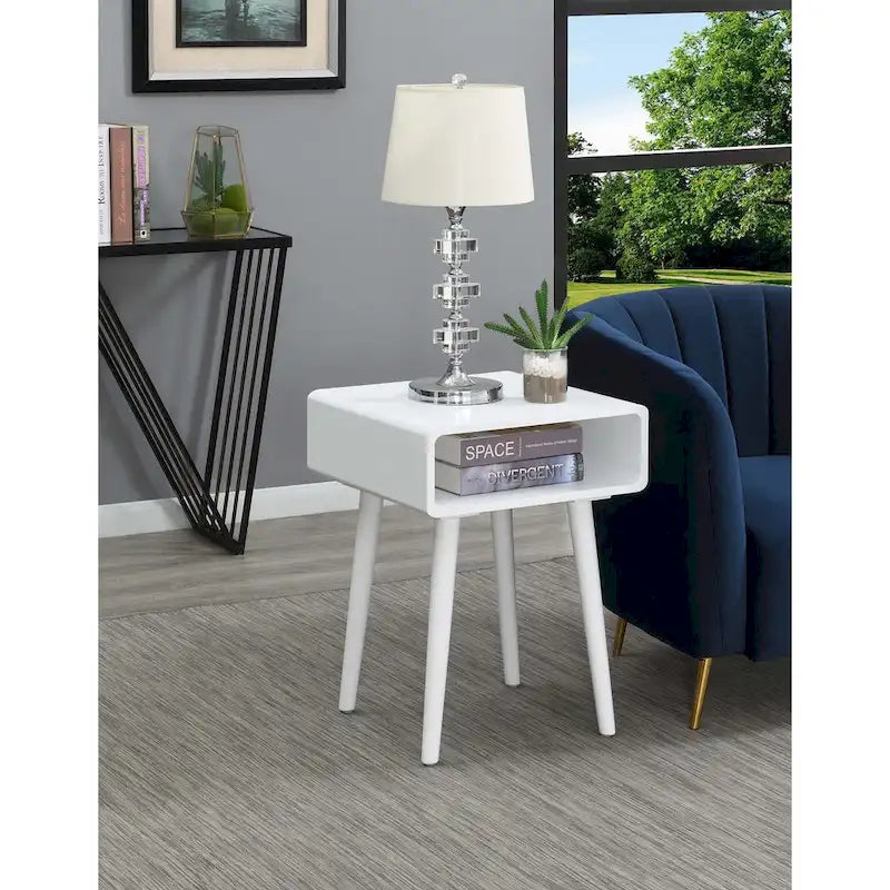 Convenience Concepts Napa End Table Featuring Storage Shelf 5