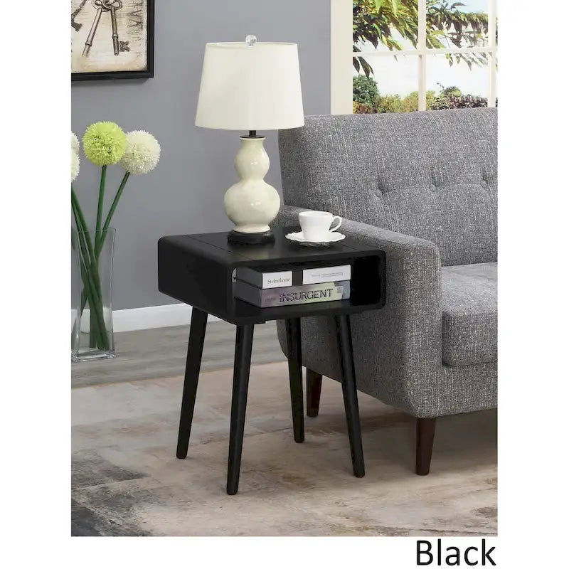 Convenience Concepts Napa End Table Featuring Storage Shelf 8