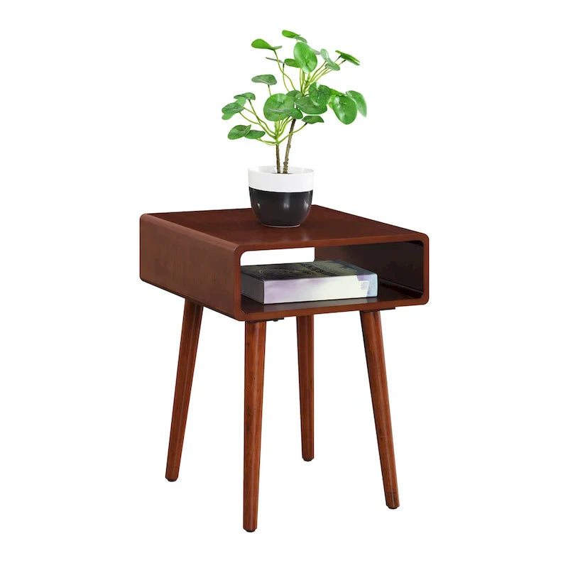 Convenience Concepts Napa End Table Featuring Storage Shelf 14