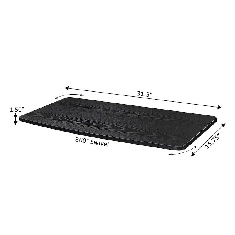 Convenience Concepts Designs2Go XL Single-Tier Swivel TV Riser for Screens Up to 37 Inches 4
