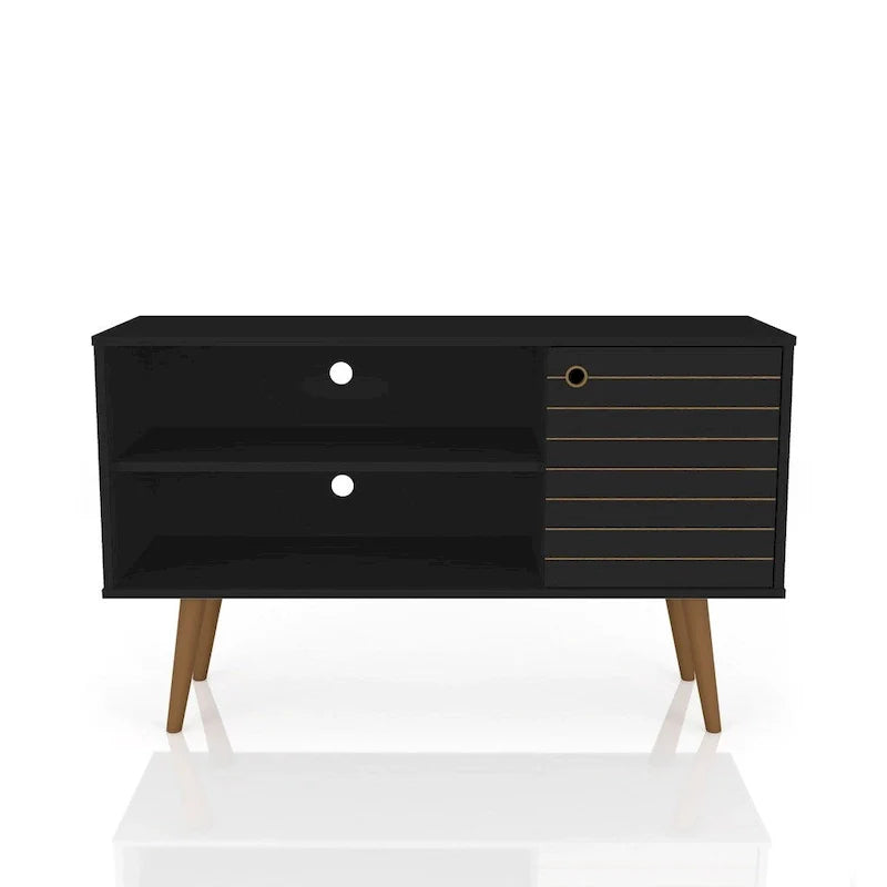 Mid-Century Modern Liberty Dual-Shelf TV Console 38