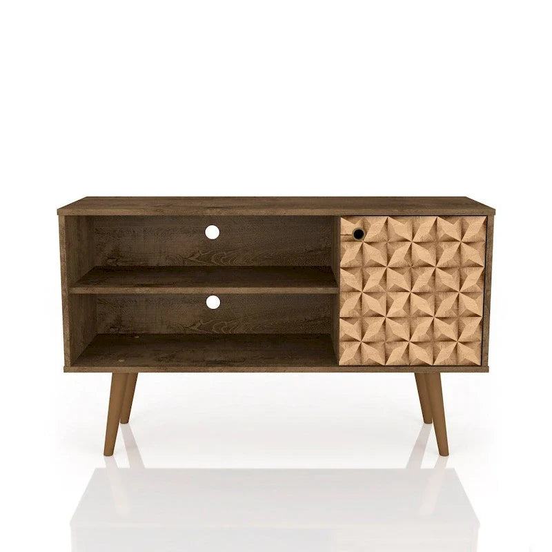 Mid-Century Modern Liberty Dual-Shelf TV Console 39