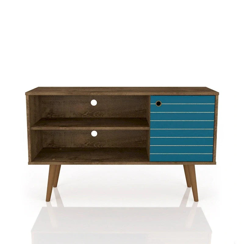 Mid-Century Modern Liberty Dual-Shelf TV Console 40