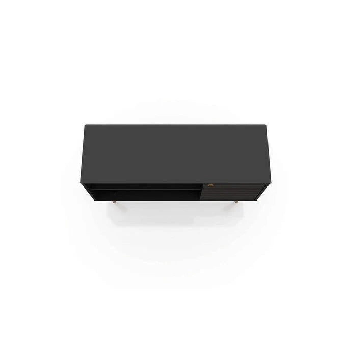 Mid-Century Modern Liberty Dual-Shelf TV Console 15
