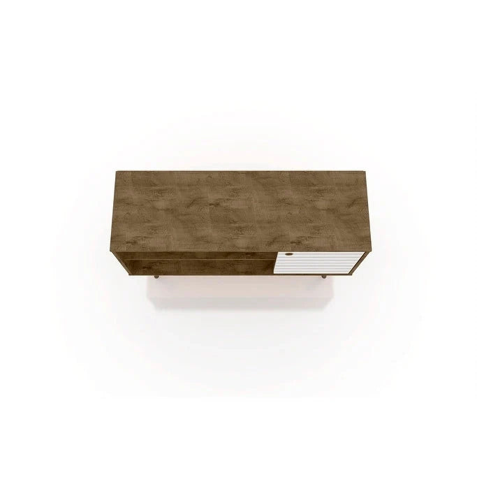 Mid-Century Modern Liberty Dual-Shelf TV Console 20