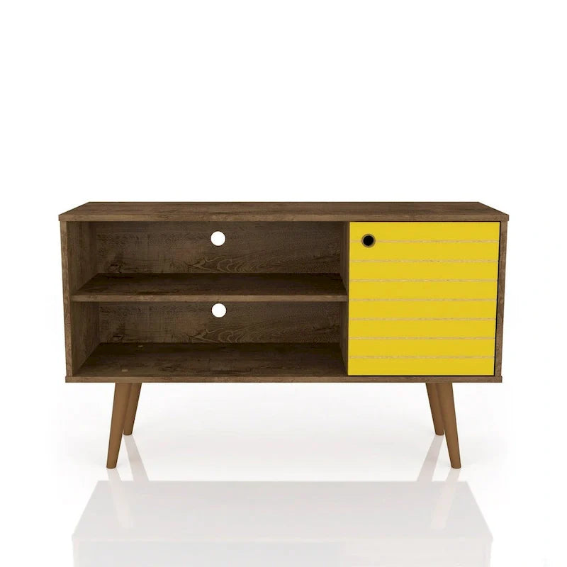 Mid-Century Modern Liberty Dual-Shelf TV Console 22