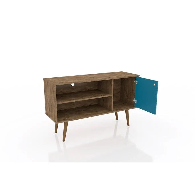 Mid-Century Modern Liberty Dual-Shelf TV Console 29