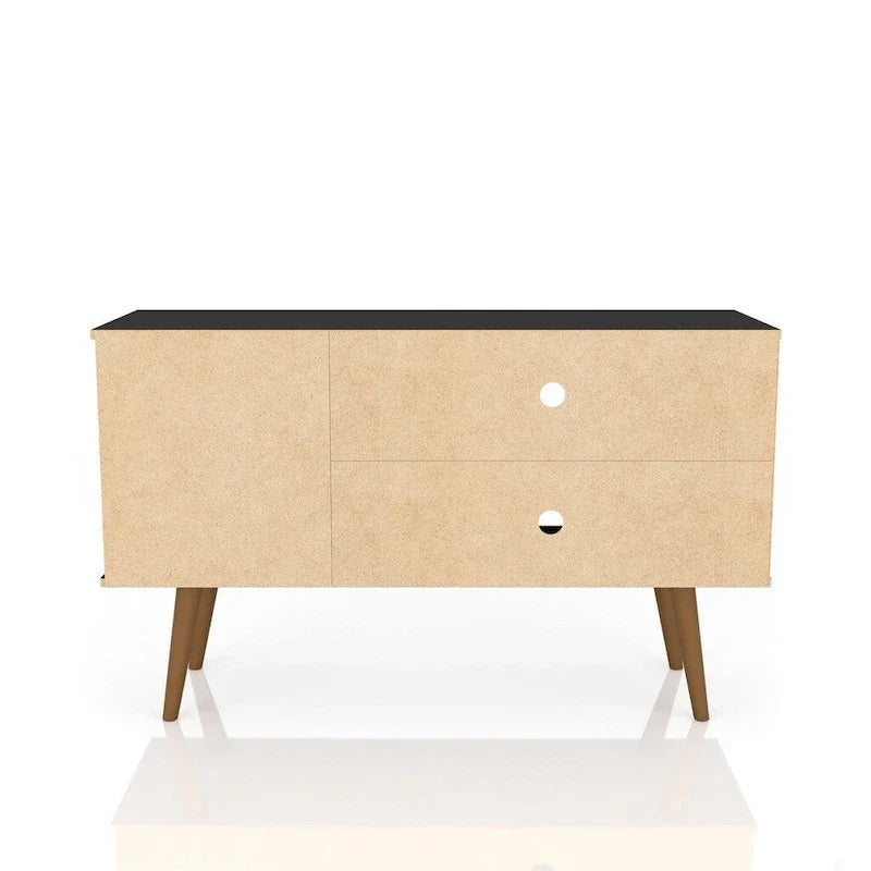 Mid-Century Modern Liberty Dual-Shelf TV Console 31
