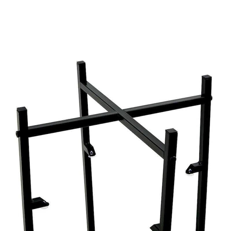 Double-Layer Round Tempered Glass End Table/Coffee Table with Sturdy Iron Frame 14
