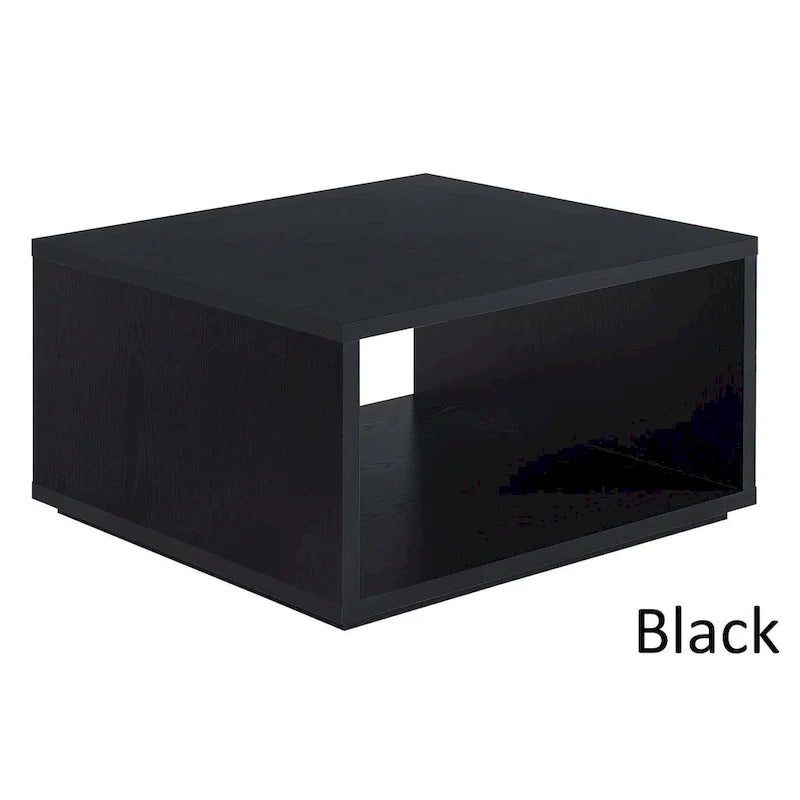 Northfield Admiral Square Coffee Table with Shelf by Convenience Concepts 2