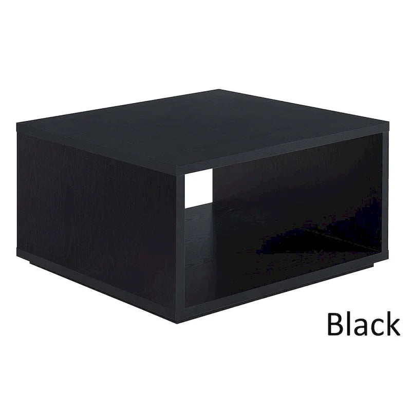 Northfield Admiral Square Coffee Table with Shelf by Convenience Concepts 8