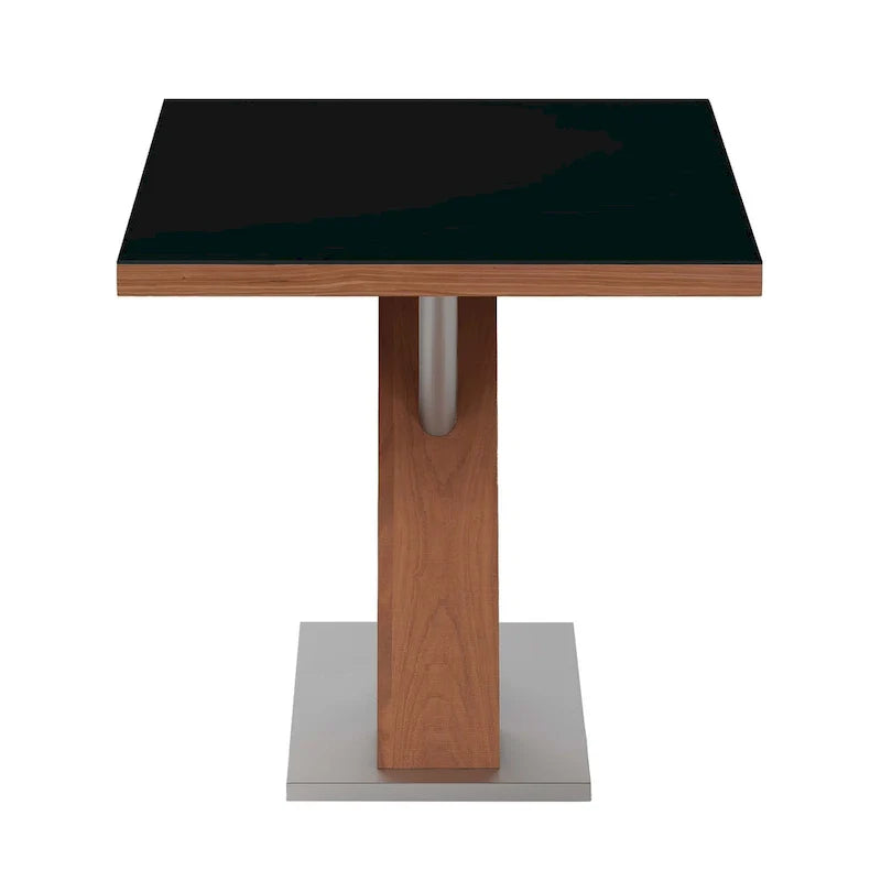 Somette Emily Contemporary Wooden Dining Set with Table, Nook, and Bench 8