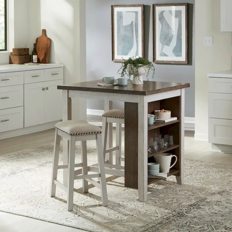 Brook Creek 3-Piece Counter Height Dining Set 35