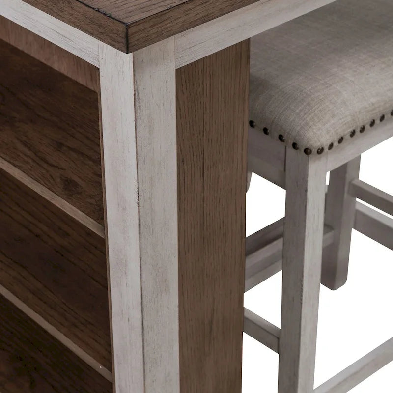 Brook Creek 3-Piece Counter Height Dining Set 15