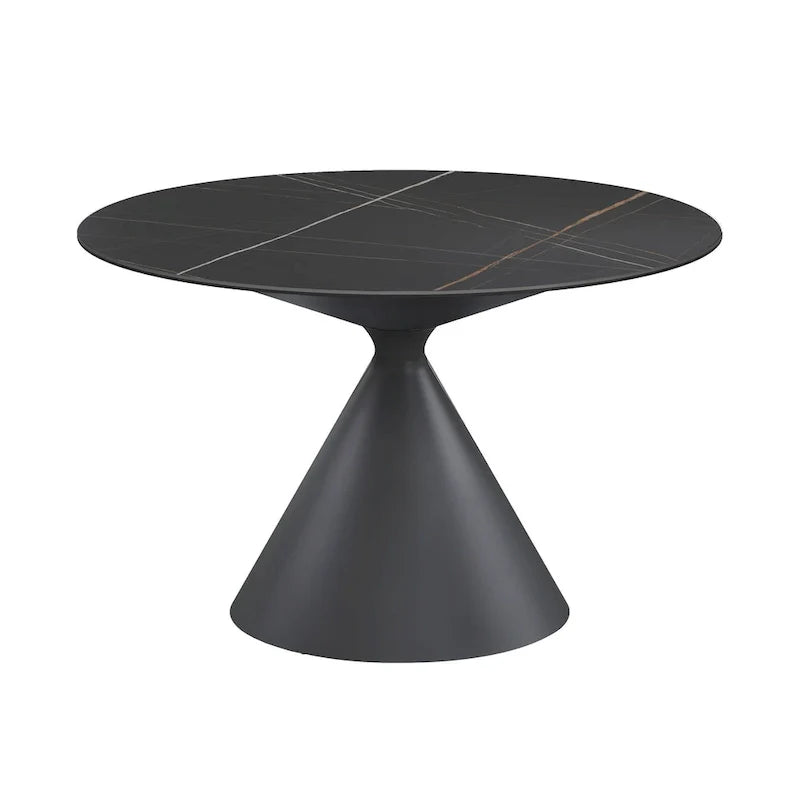 Somette Delphie Ceramic-Topped Dining Table 2