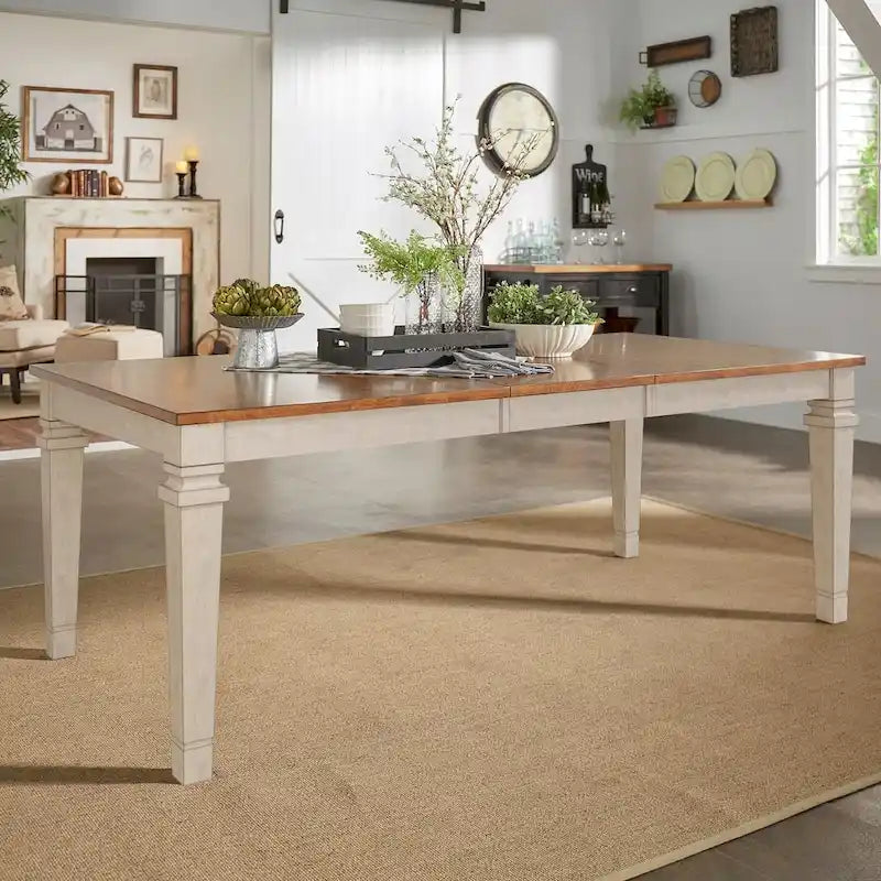 iNSPIRE Q Classic Elena Extendable Solid Wood Dining Table 2