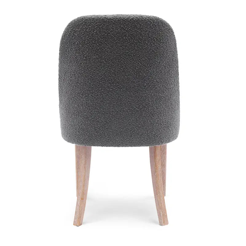 Water and Stain Resistant Boucle Polyester Side Chair 7