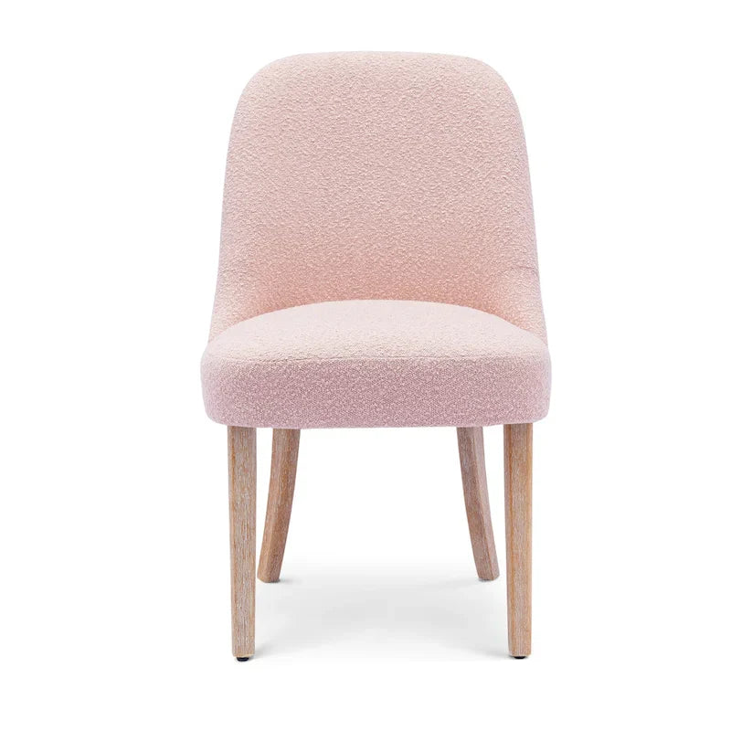Water and Stain Resistant Boucle Polyester Side Chair 18
