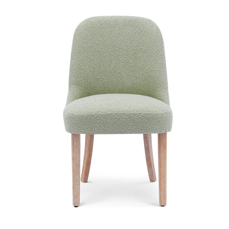 Water and Stain Resistant Boucle Polyester Side Chair 25