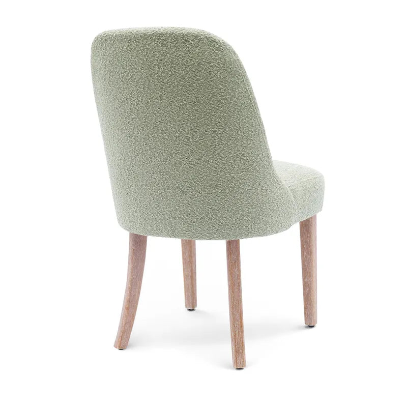 Water and Stain Resistant Boucle Polyester Side Chair 27