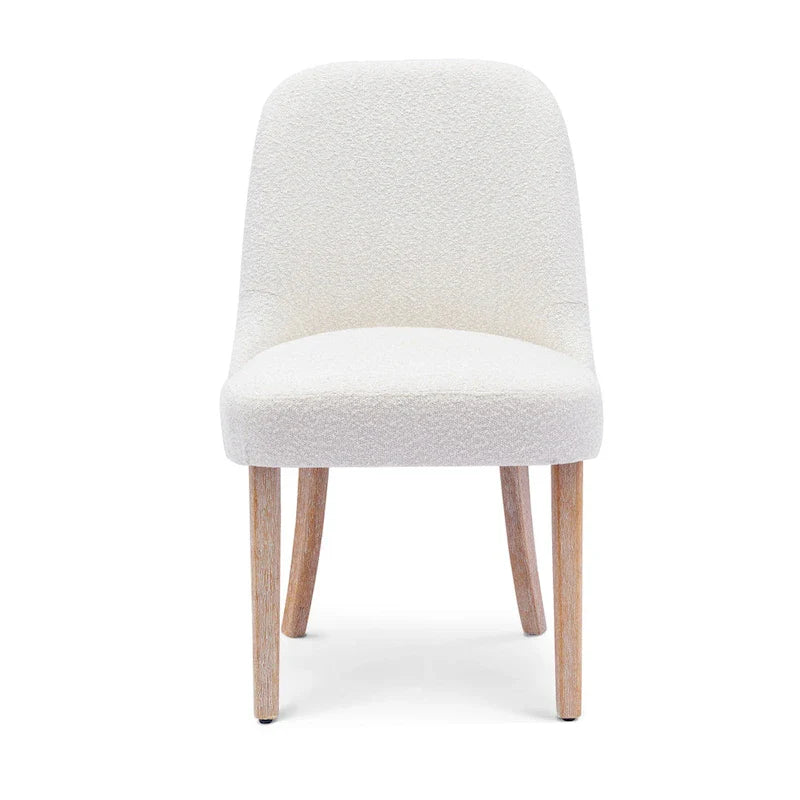 Water and Stain Resistant Boucle Polyester Side Chair 32