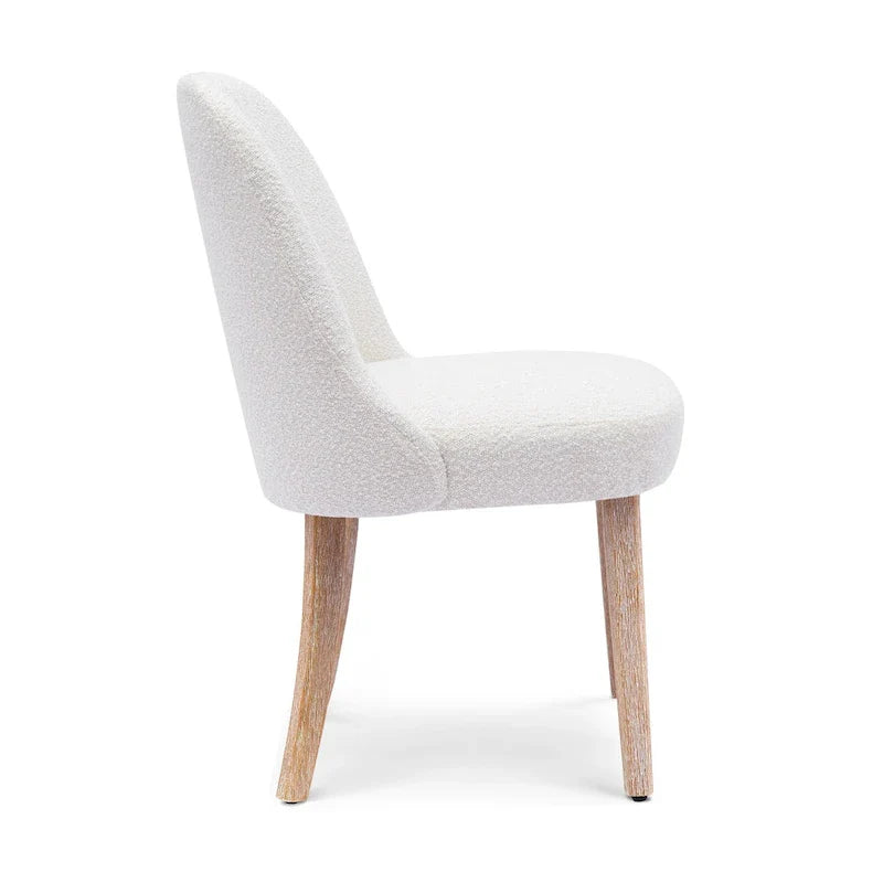 Water and Stain Resistant Boucle Polyester Side Chair 33