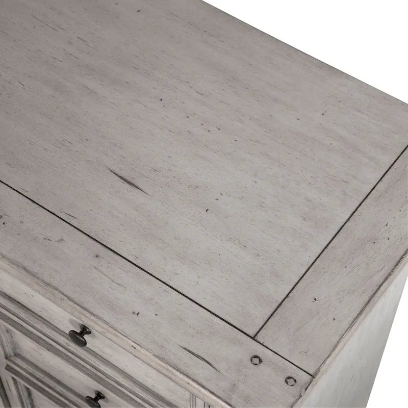 Lakewood Vintage-Inspired Gentleman's Chest of Drawers 6