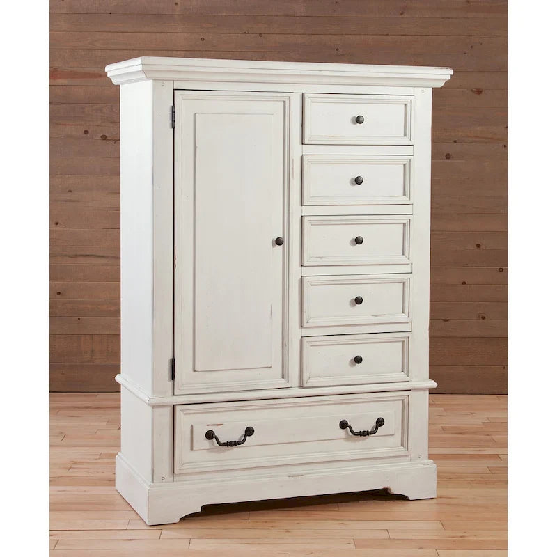 Lakewood Vintage-Inspired Gentleman's Chest of Drawers 9