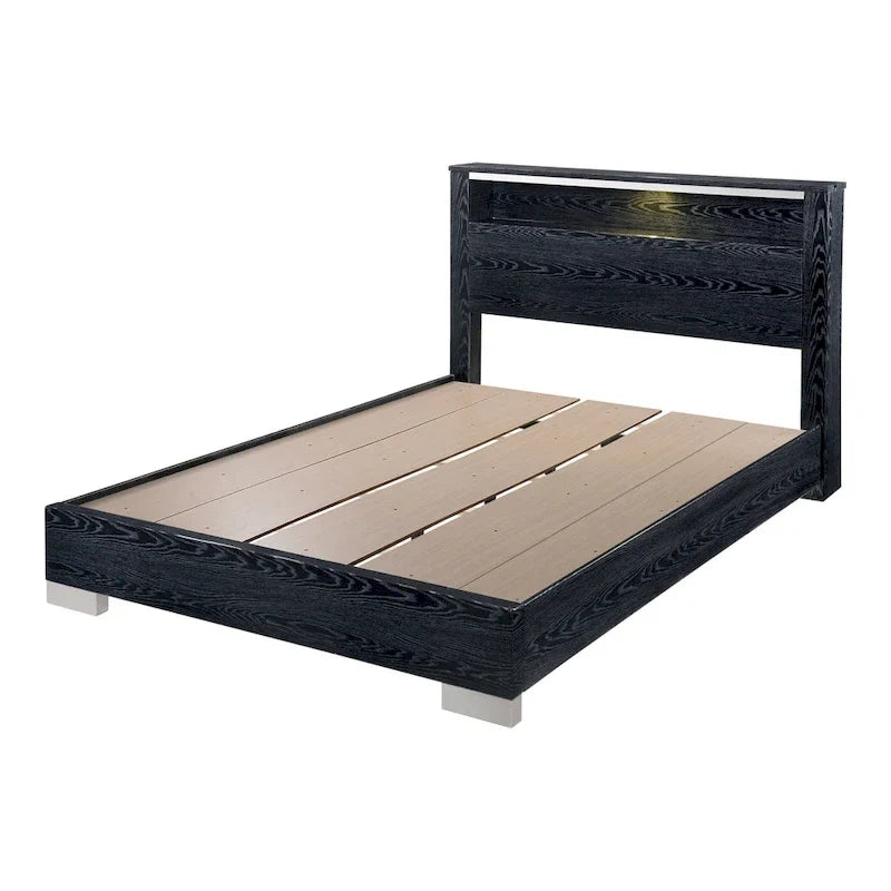Champs Contemporary Solid Wood 2-Piece Storage Bed and Tall Dresser Set by Furniture of America 9