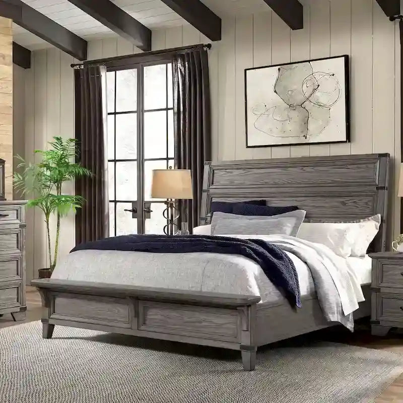 Forged Metal Panel Headboard 1