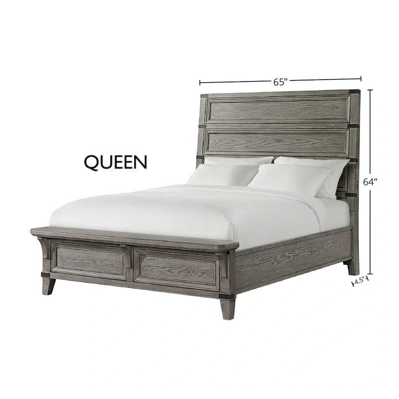 Forged Metal Panel Headboard 2