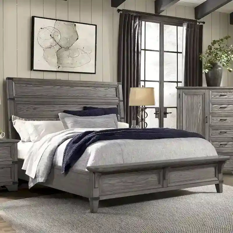 Forged Metal Panel Headboard 5