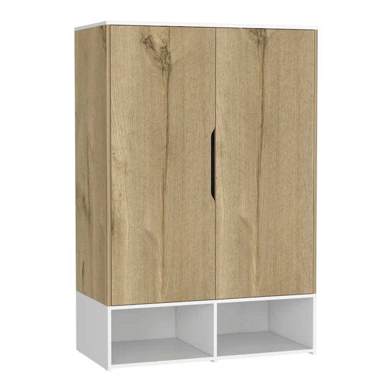 FM Furniture Rose Double Wardrobe with Hanging Rod 2