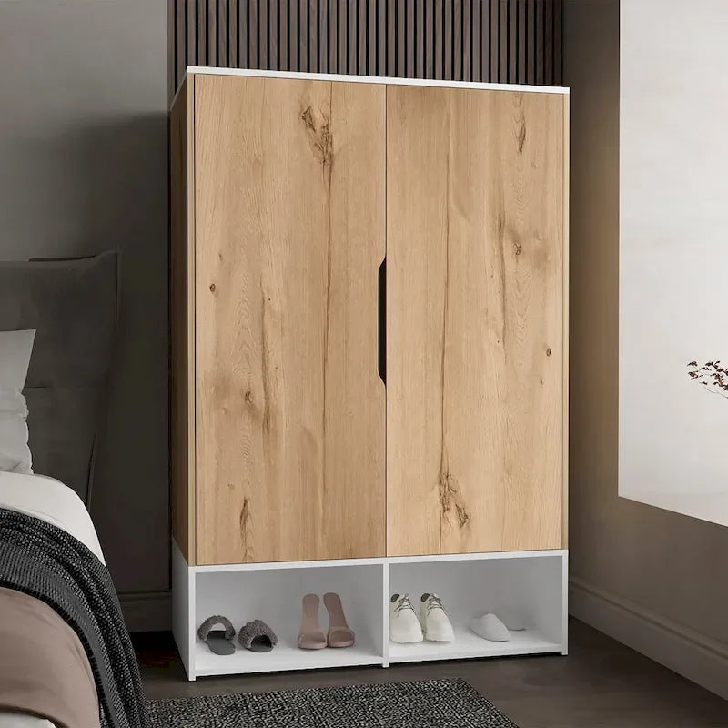 FM Furniture Rose Double Wardrobe with Hanging Rod 15