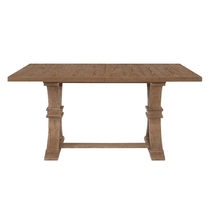 Christopher Knight Home 7-Piece Dining Set with Hudson Fabric and Wood 9
