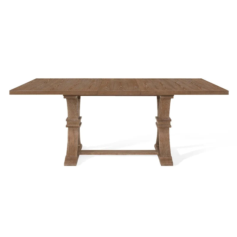 Christopher Knight Home 7-Piece Dining Set with Hudson Fabric and Wood 11