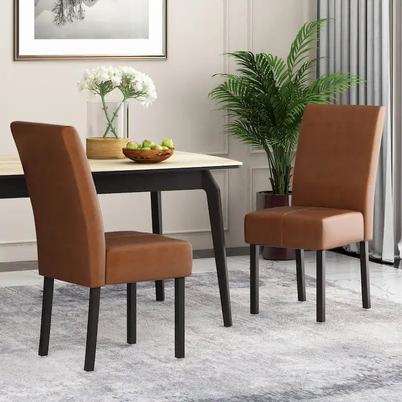 Christopher Knight Home Pertica Set of 2 Upholstered T-Stitch Dining Chairs 35
