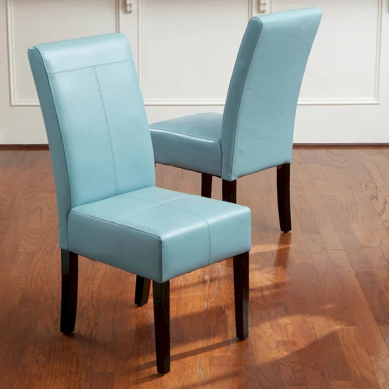 Christopher Knight Home Pertica Set of 2 Upholstered T-Stitch Dining Chairs 1