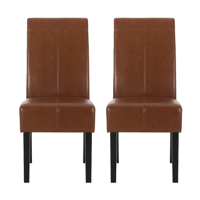 Christopher Knight Home Pertica Set of 2 Upholstered T-Stitch Dining Chairs 22