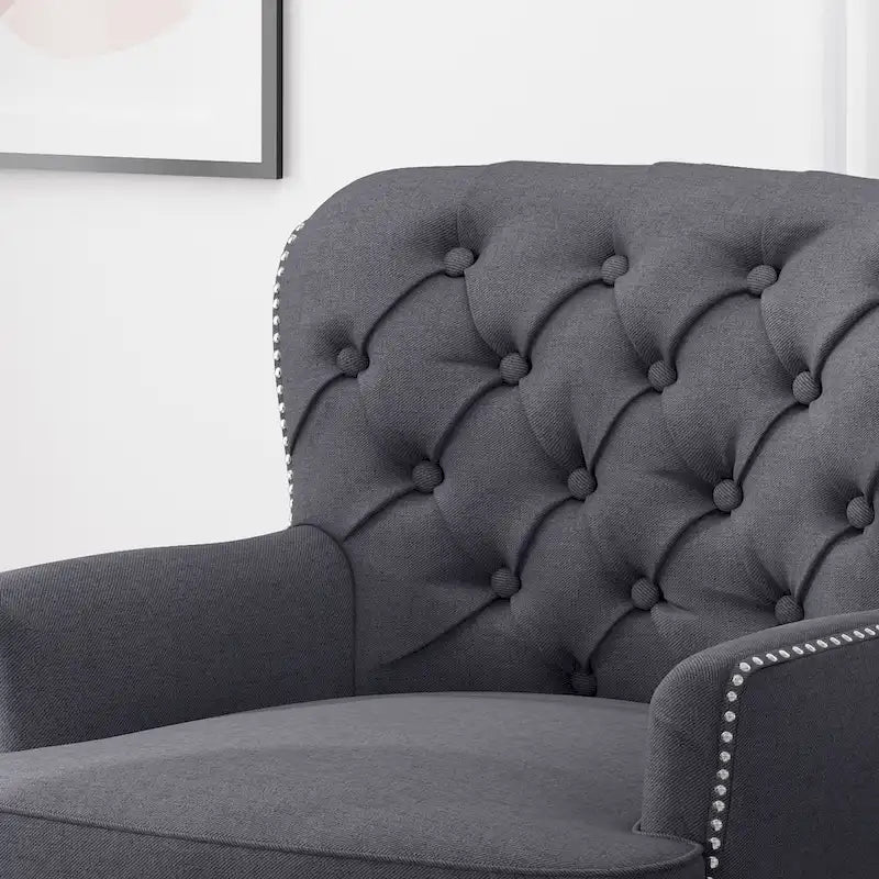 Christopher Knight Home Correia Club Chair and Ottoman Duo 3