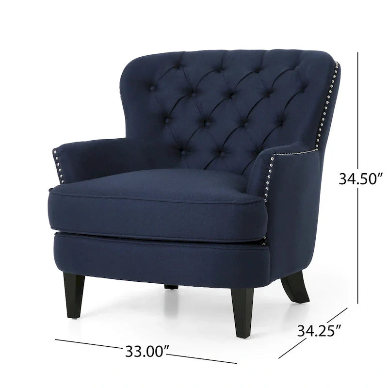 Christopher Knight Home Correia Club Chair and Ottoman Duo 20
