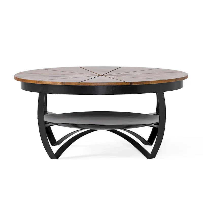Christopher Knight Home Hadfield Boho Mango Wood Coffee Table 2