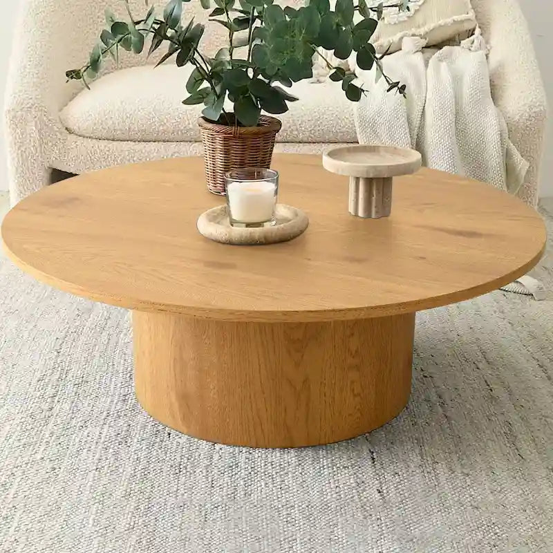 40-Inch Pedestal Coffee Table 26
