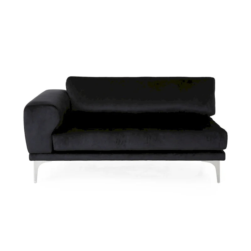Christopher Knight Home Croydon Modern Glam Velvet Sofa for 4 7