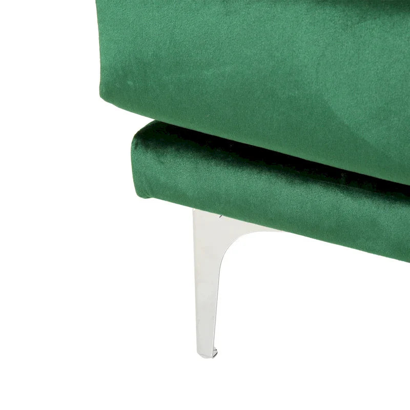 Christopher Knight Home Croydon Modern Glam Velvet Sofa for 4 10
