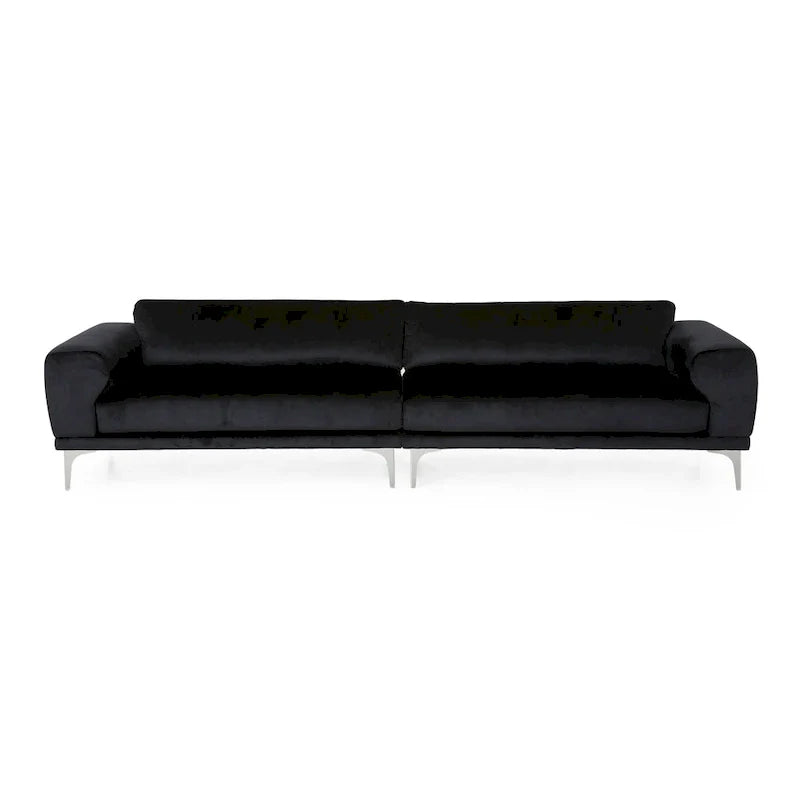 Christopher Knight Home Croydon Modern Glam Velvet Sofa for 4 14