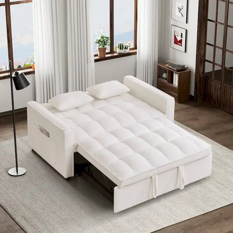 Ouyessir 3-in-1 Versatile Convertible Sofa Bed 2