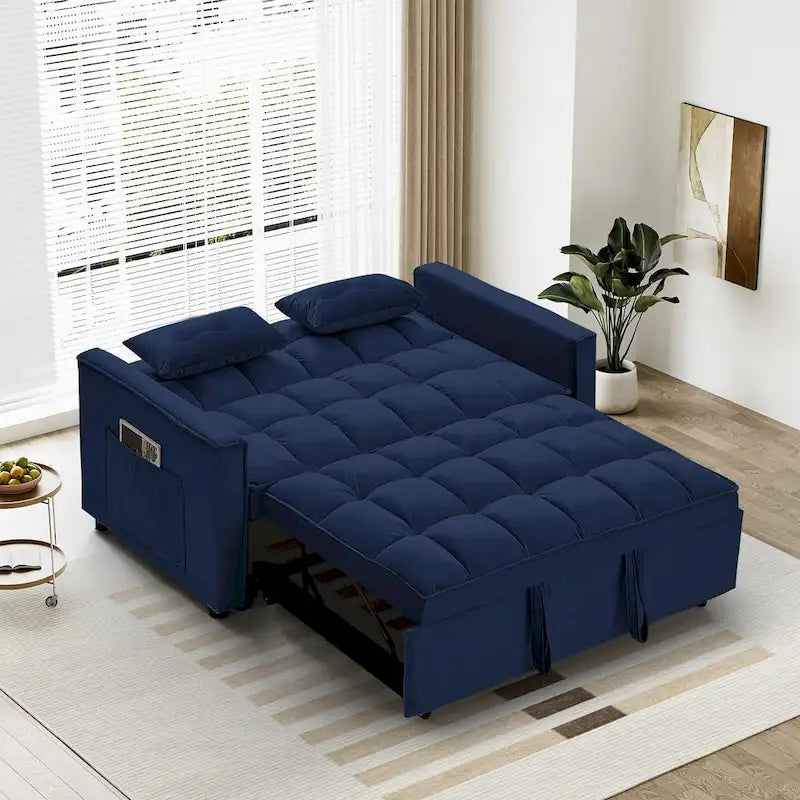 Ouyessir 3-in-1 Versatile Convertible Sofa Bed 6