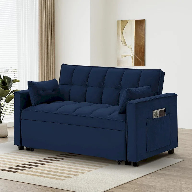 Ouyessir 3-in-1 Versatile Convertible Sofa Bed 19
